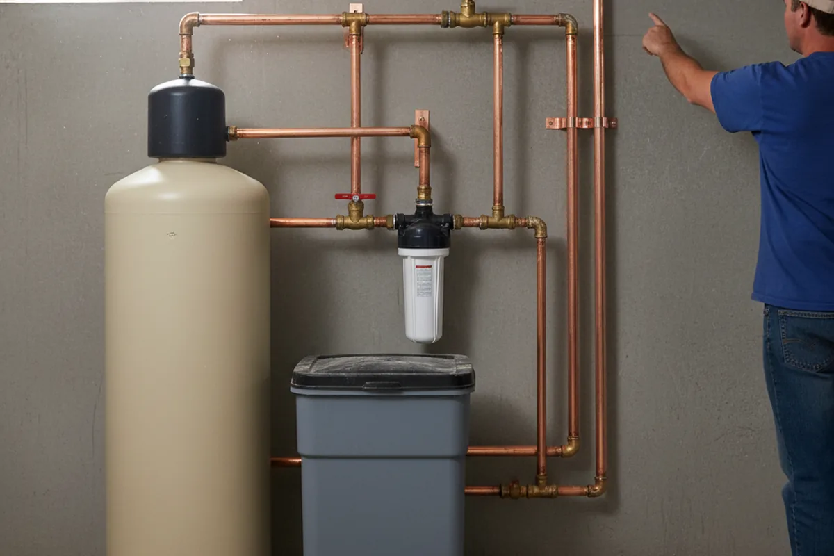 Whole-house water treatment system installed in Potter Valley